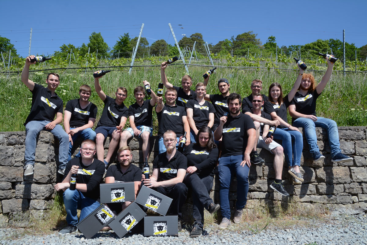 Gruppenbild der Winzerklasse 2